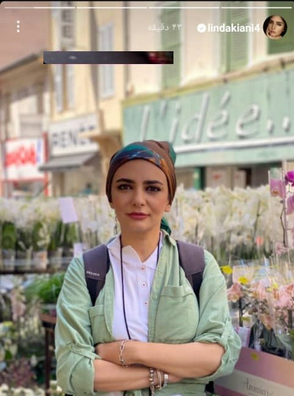 عکسهای لیندا کیانی در خارج از کشور