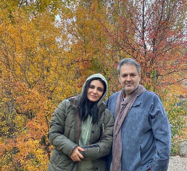 عکسهای لیندا کیانی و همسرش