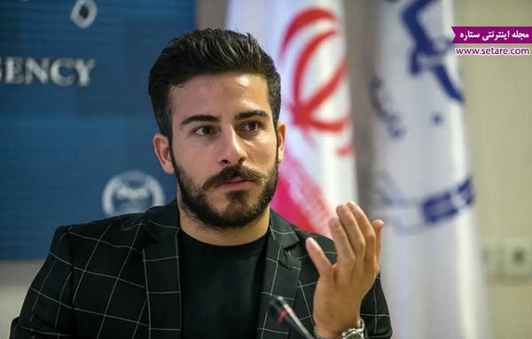 عکس کیانوش رستمی وزنه بردار