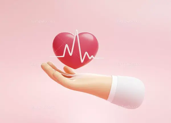 عکس لوگوی قلب پزشکی