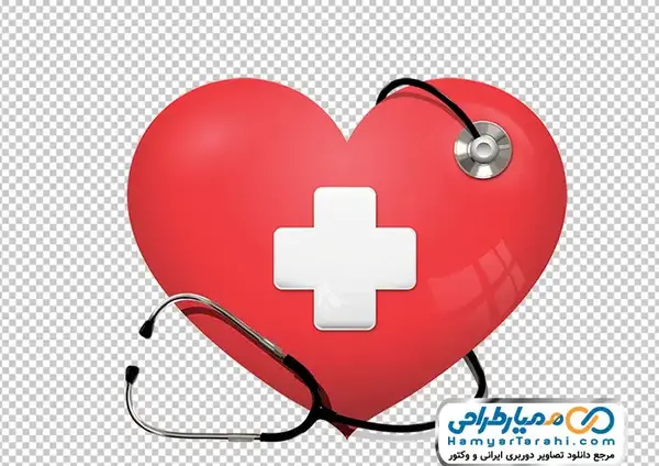 عکس لوگوی قلب پزشکی