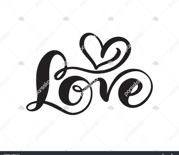 عکس لوگوی قلب مشکی