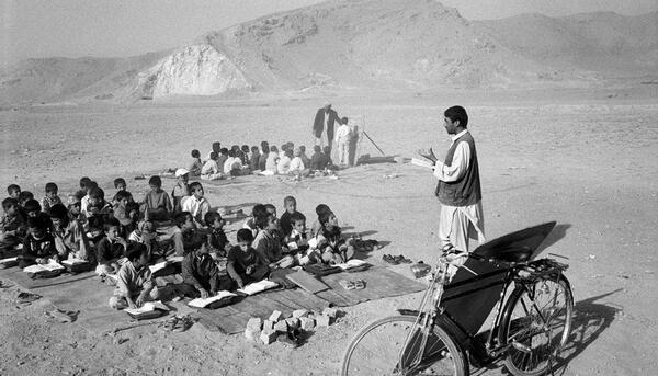 عکس عباس عطار از کیارستمی