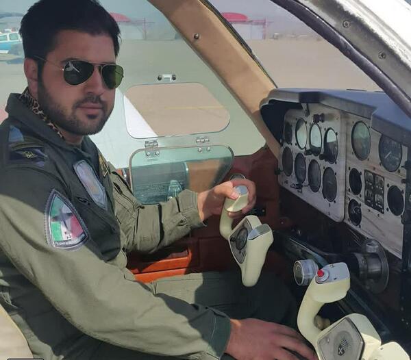 عکس همسر شهید کیانوش بساطی