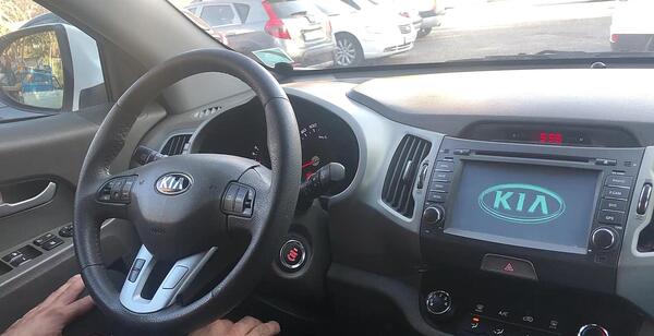 عکس داخل ماشین کیا اسپورتیج