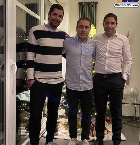 عکس جدید مهدی مهدوی کیا و همسرش