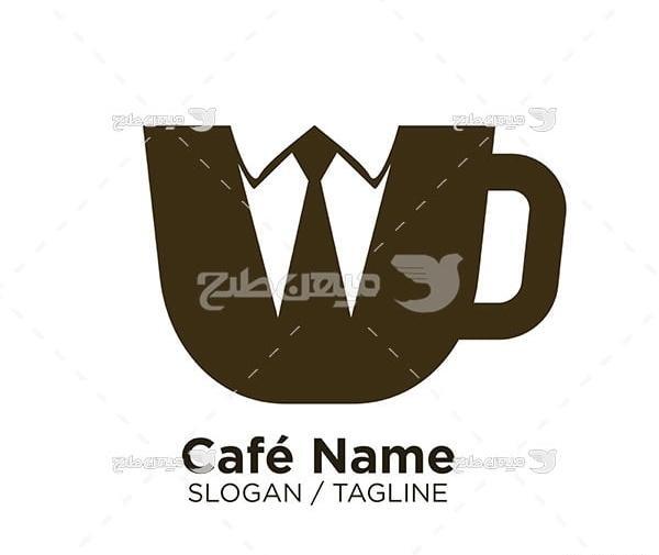 عکس لوگوی قهوه ای