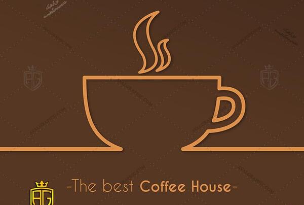 عکس لوگوی فنجان قهوه