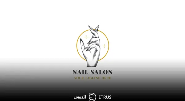 عکس جدیدترین لوگوی کاشت ناخن