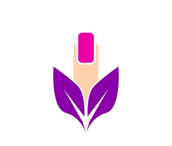 عکس جدیدترین لوگوی کاشت ناخن