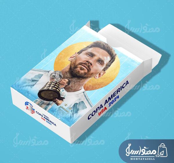 عکس مسی در کوپا آمریکا ۲۰۲۴