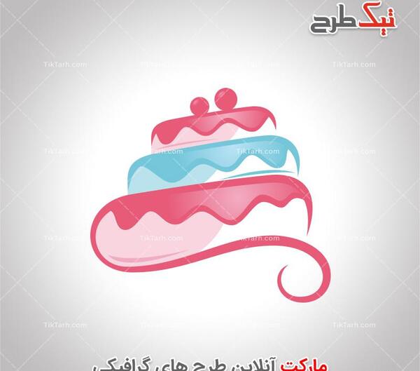 عکس لوگوی کیک و شیرینی