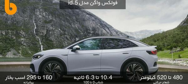 عکس خودرو برقی فولکس واگن