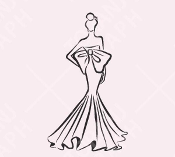عکس لوگوی لباس عروس