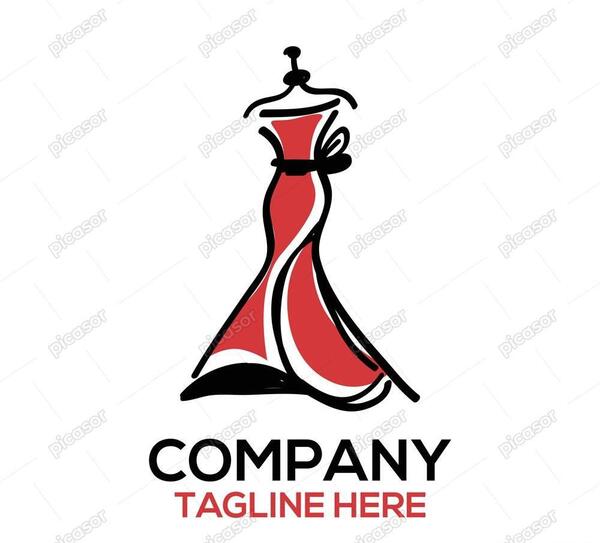 عکس دانلود لوگوی لباس زنانه