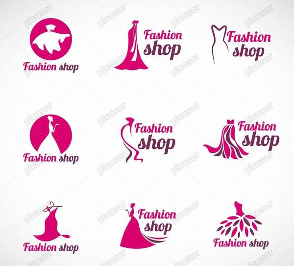 عکس دانلود لوگوی لباس زنانه