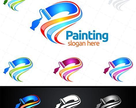 عکس لوگوی نقاشی ساختمان