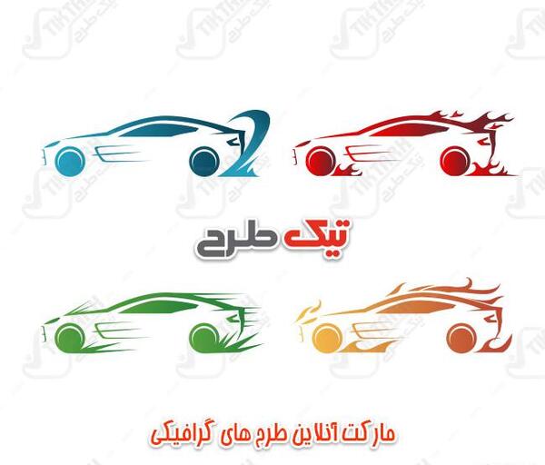 عکس لوگوی نقاشی اتومبیل