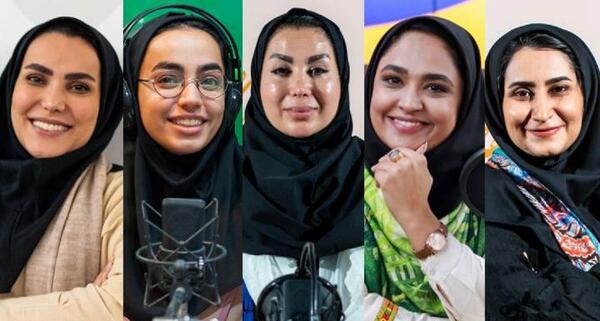 عکس گویندگان رادیو جوان