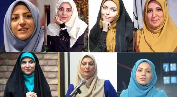 عکس گویندگان زن شبکه خبر