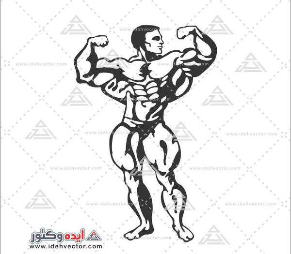 عکس لوگوی ورزشی بدنسازی