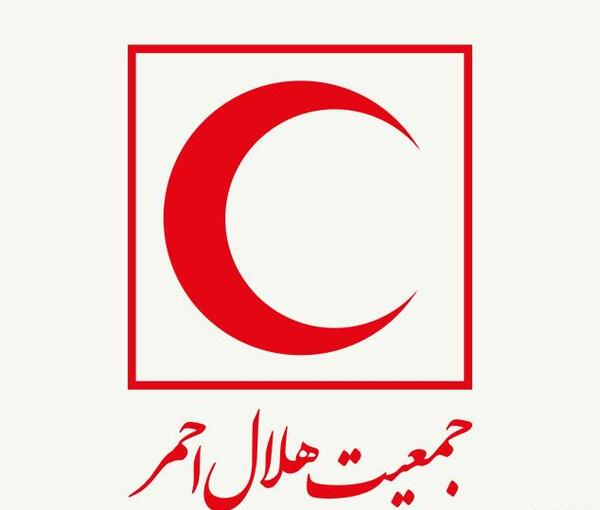 عکس نقاشی لوگوی هلال احمر