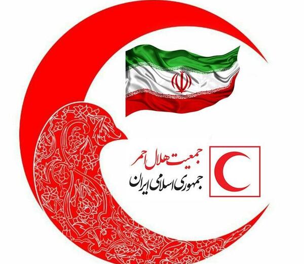 عکس نقاشی لوگوی هلال احمر