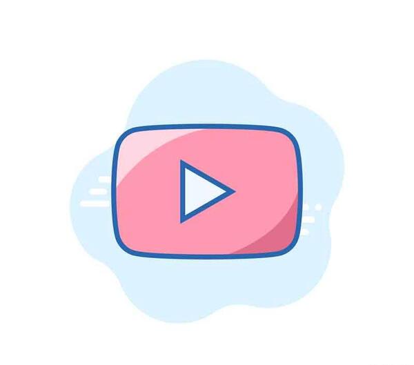 عکس لوگوی یوتیوب سفید