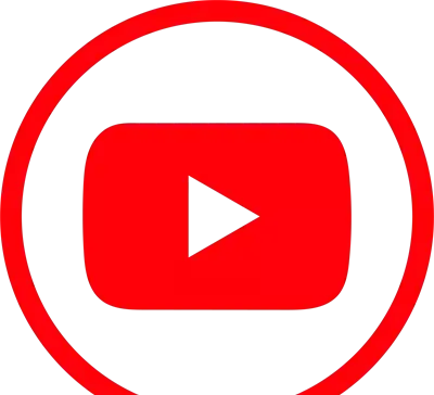 عکس لوگوی یوتیوب سیاه سفید