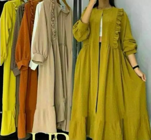 عکس مدل مانتو ابروبادی اشکی بلند