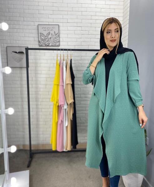 عکس مدل آستین مانتو ابروبادی اشکی