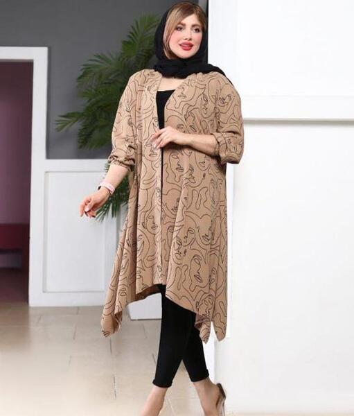 عکس مدل آستین مانتو ابروبادی اشکی