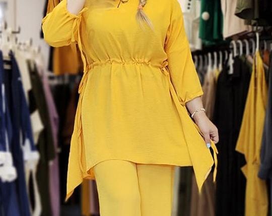 عکس مدل مانتو ابروبادی جلو بسته زنانه