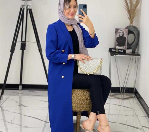 عکس مدل مانتو ابروبادی ابی کاربنی