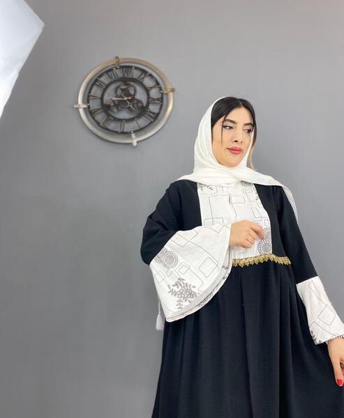 عکس مدل مانتو ابروبادی استین کلوش