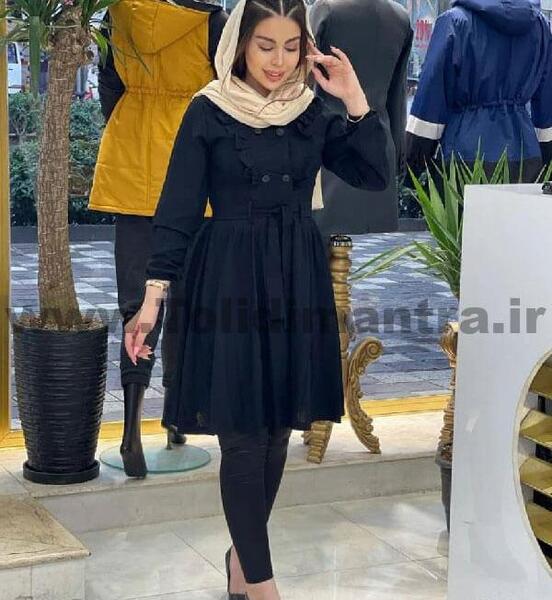 عکس مدل مانتو ابروبادی استین مچی