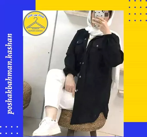 عکس مدل مانتو ابروبادی استین مچی