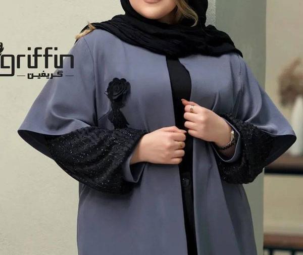 عکس مدل مانتو شلوار ابروبادی برای افراد چاق