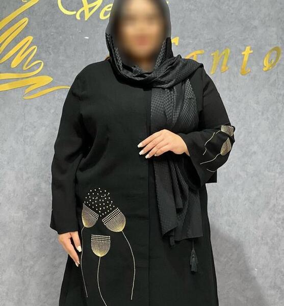 عکس مدل مانتو شلوار ابروبادی برای افراد چاق