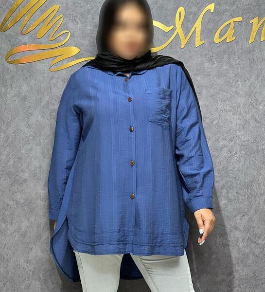 عکس مدل مانتو ابروبادی افراد چاق