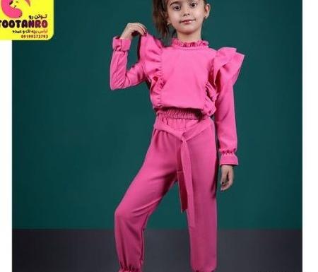عکس مدل مانتو شلوار ابروبادی بچه گانه