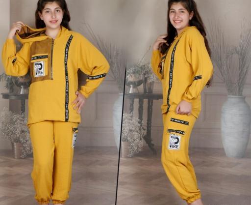 عکس مدل مانتو شلوار ابروبادی بچه گانه