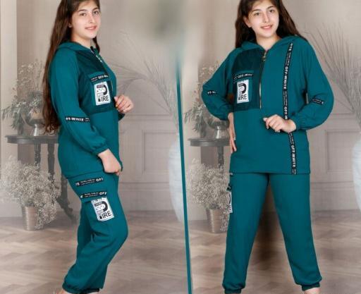 عکس مدل مانتو شلوار ابروبادی بچه گانه
