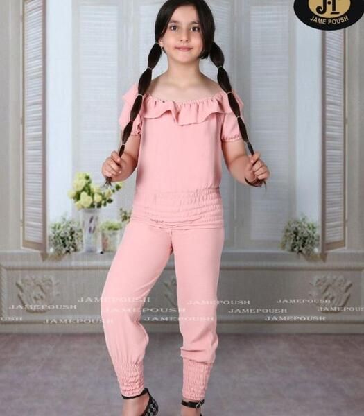 عکس مدل مانتو شلوار ست ابروبادی بچه گانه