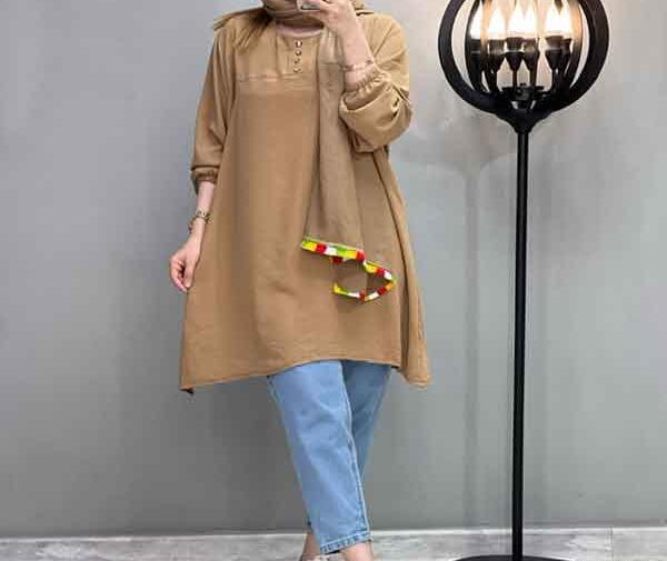 عکس مدل یقه مانتو ابروبادی جلو بسته