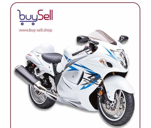 عکس موتور سوزوکی سفید