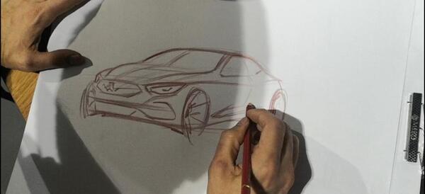 عکس نقاشی ماشین سایپا