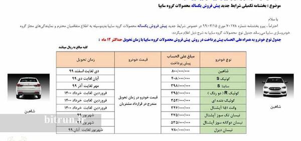 عکس ماشین های پیش فروش سایپا