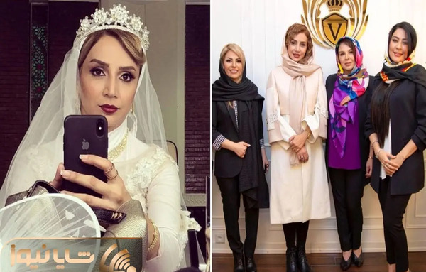 عکس ممد قلی با زنش عروسی می کند