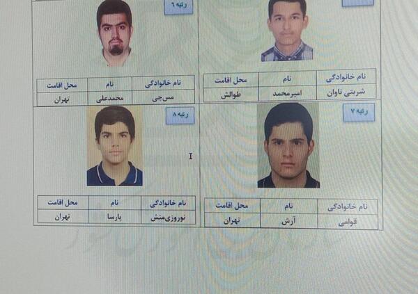 عکس محمد قلی پور رتبه ۲ کنکور